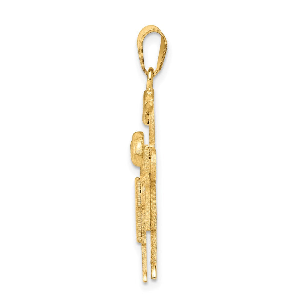 Charlie & Co Jewelry | 14k Big Boy And Little Boy Engravable Charm - Model XK294