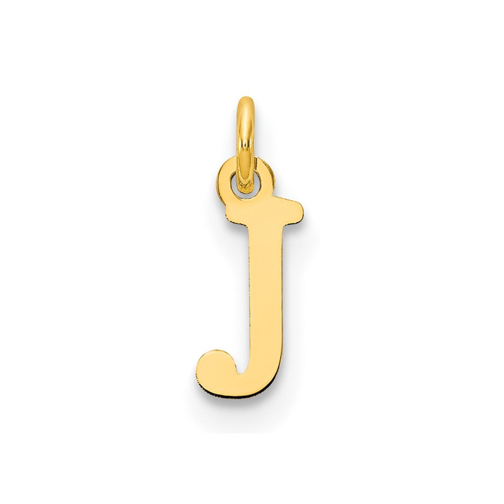 Charlie & Co Jewelry | 14ky Cutout Letter J Initial Pendant - Model XNA1160Y/J