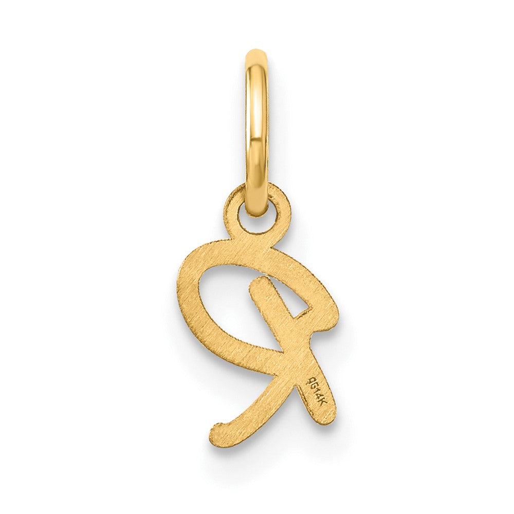 Charlie & Co Jewelry | 14ky Upper Case Letter R Initial Charm - Model XNA1305Y/R