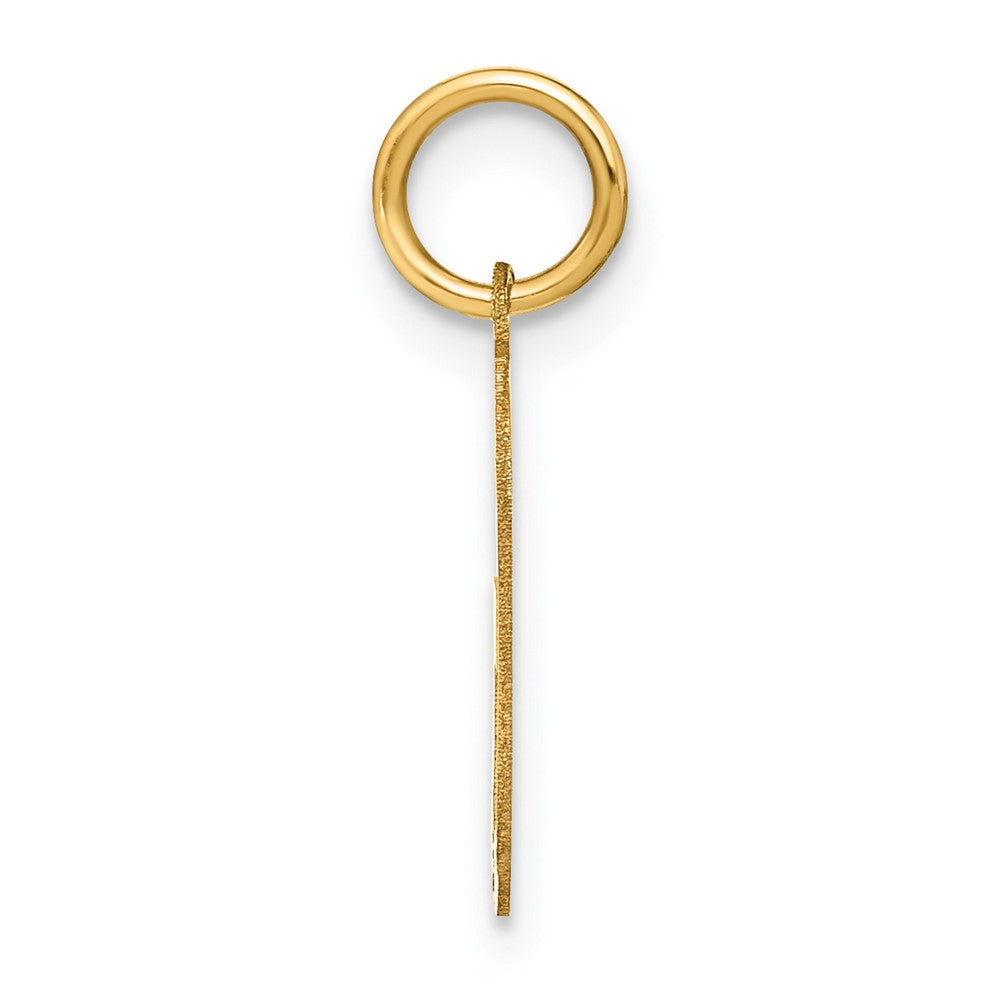14K Gold Letter "G" Initial Pendant - Charlie & Co. Jewelry
