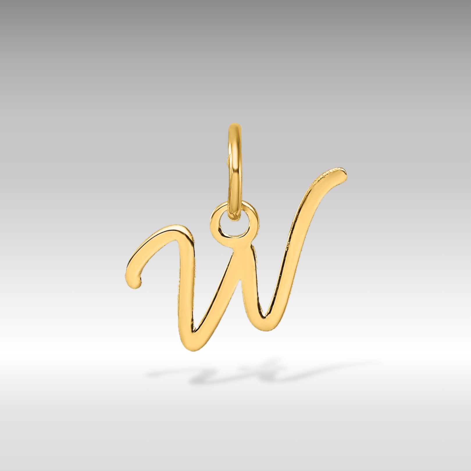 14K Gold Script Letter 