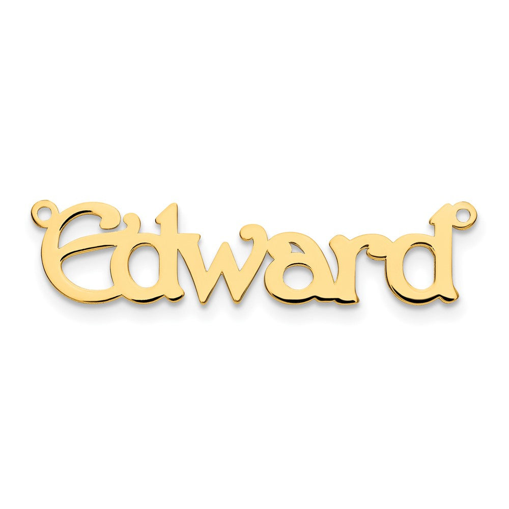 Charlie & Co Jewelry | 14k Yellow Gold Polished Name Plate - Model XNA938Y