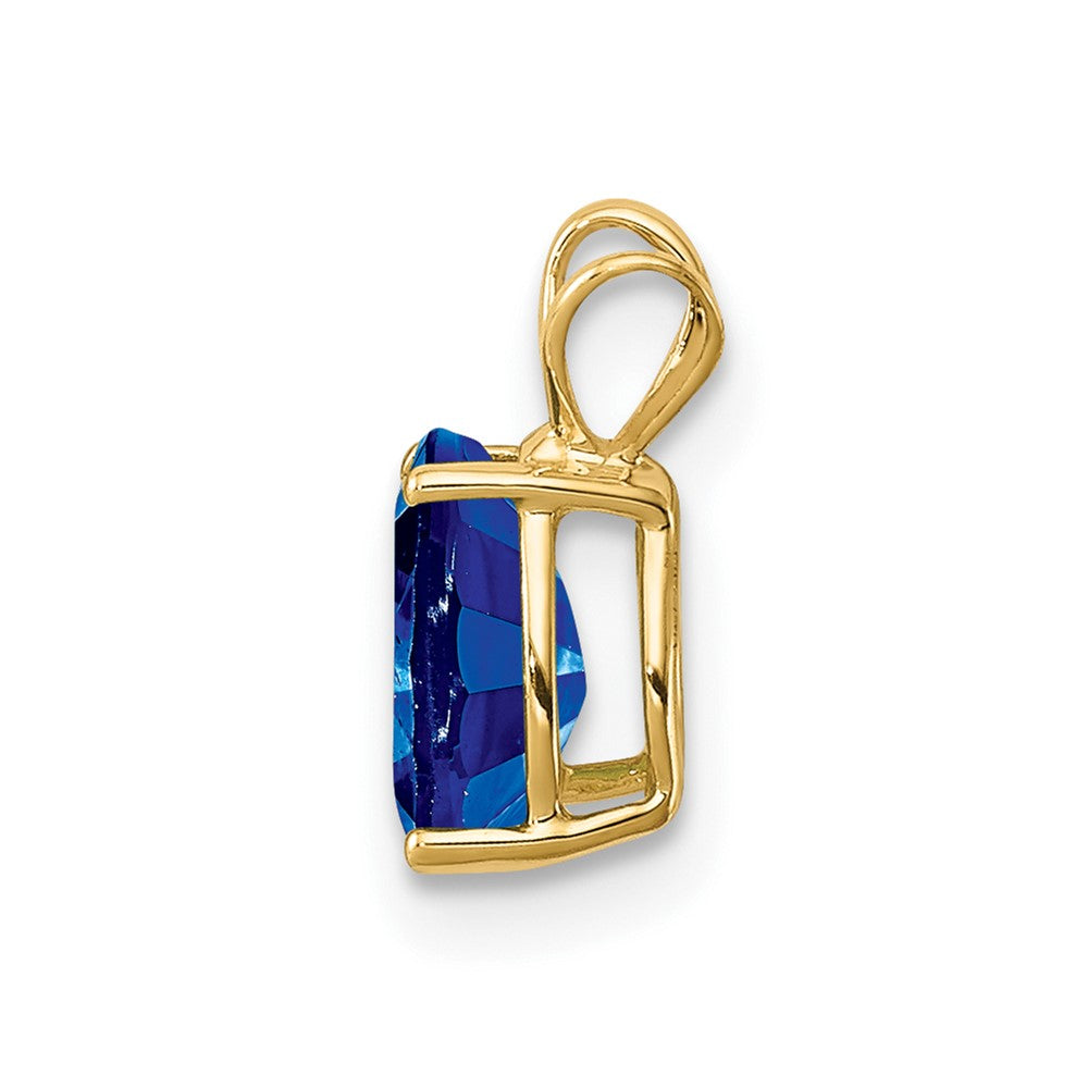 Charlie & Co Jewelry | 14k Sapphire Pendant - Model XP1010S