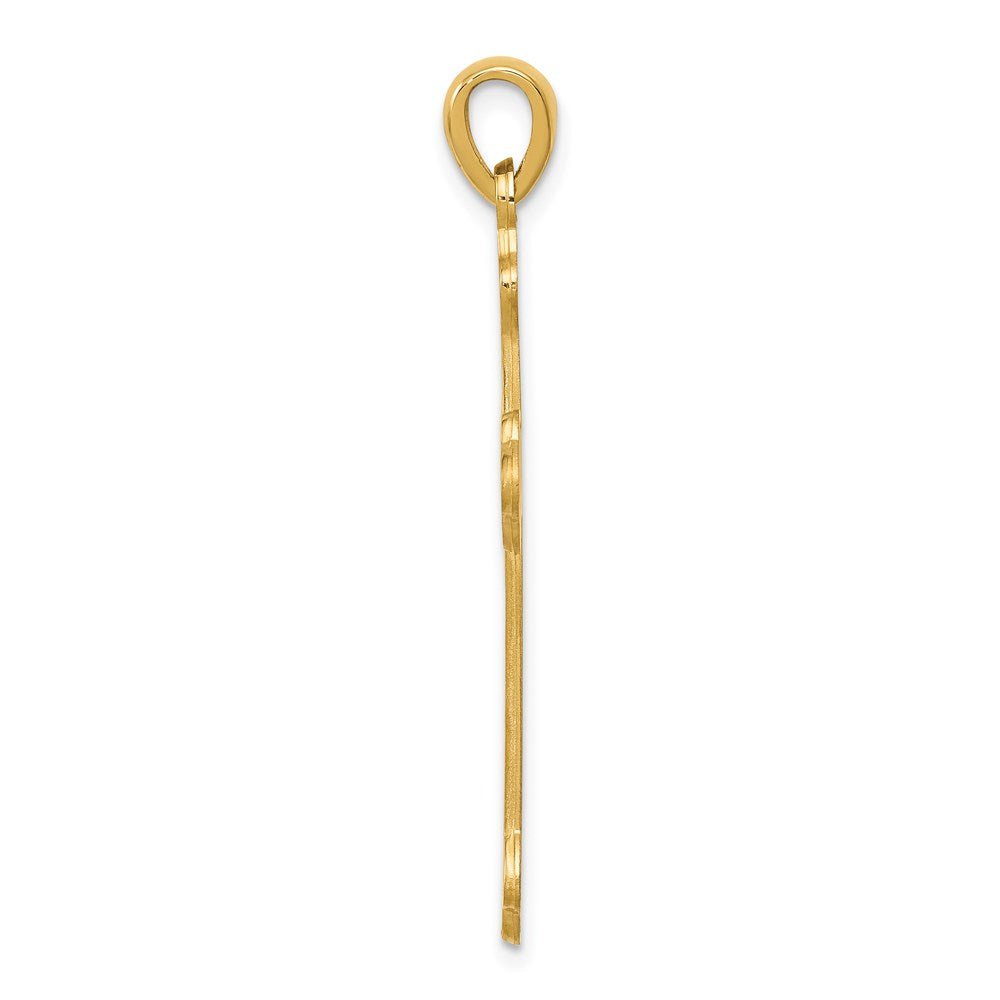 Charlie & Co Jewelry | 14k Budded Cross Pendant - Model XR141