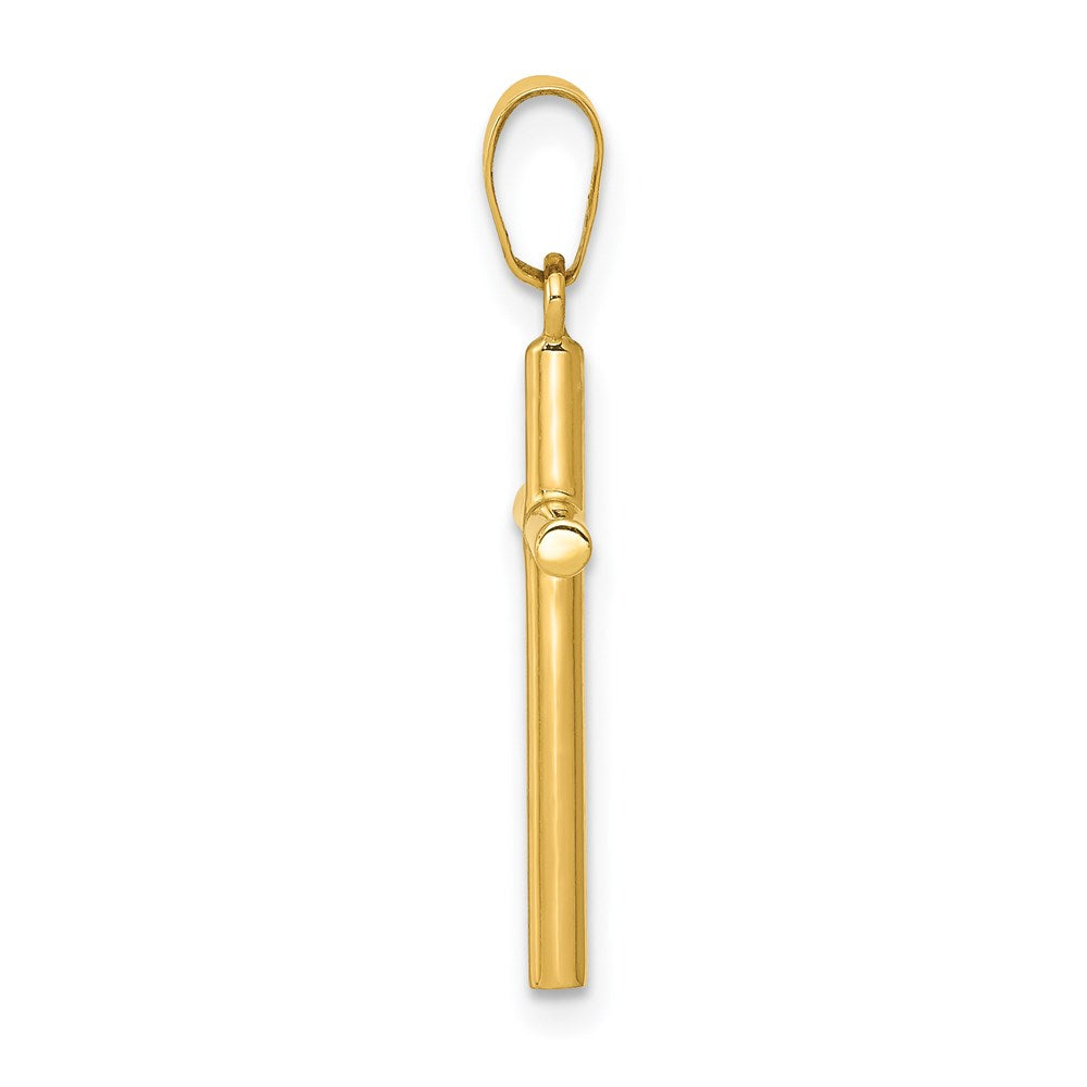 Charlie & Co Jewelry | 14k Polished Cross Pendant - Model XR1410