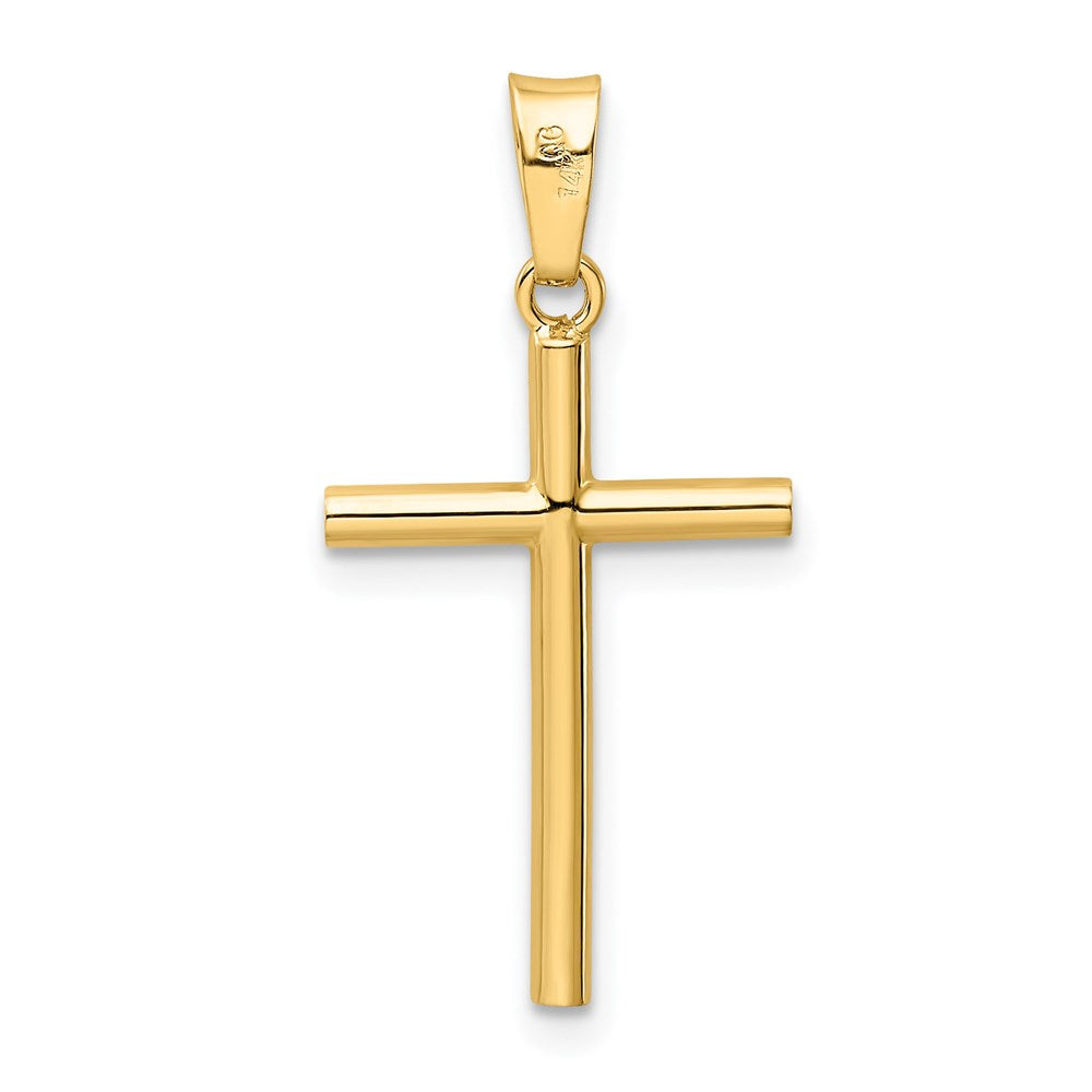 Charlie & Co Jewelry | 14k Polished Cross Pendant - Model XR1410