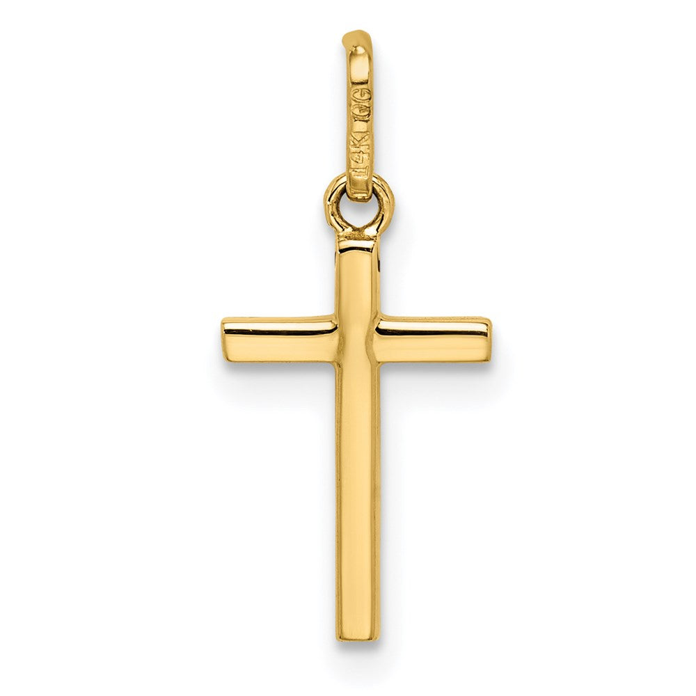 Charlie & Co Jewelry | 14k Polished Cross Pendant - Model XR1411