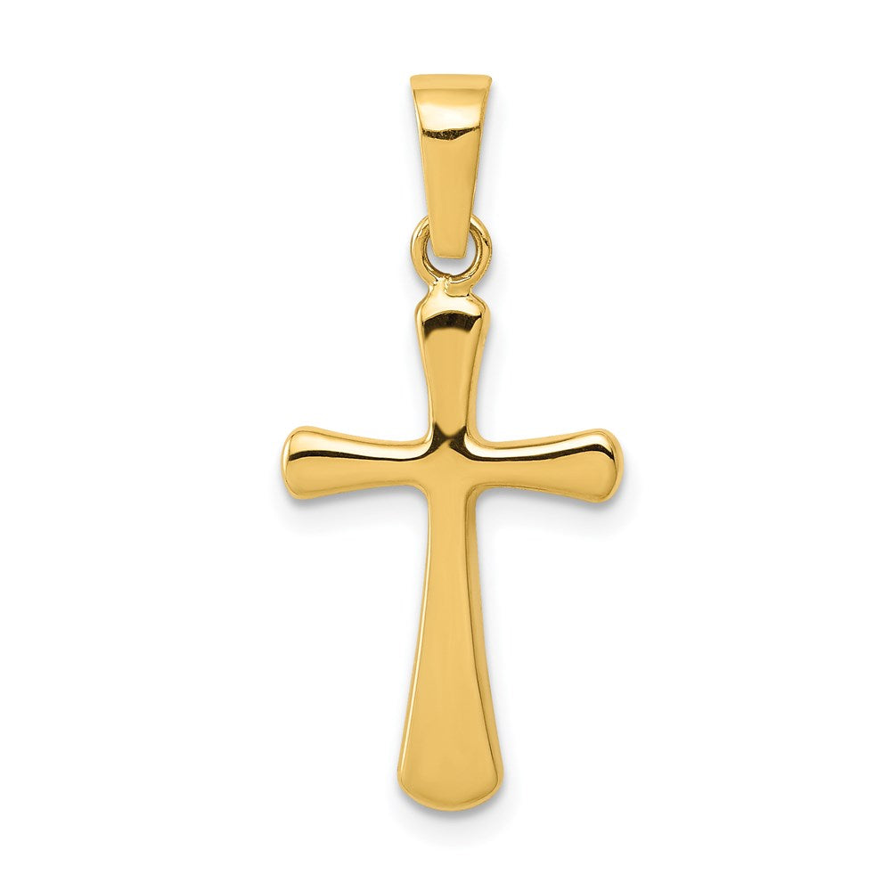 Charlie & Co Jewelry | 14k Polished Cross Pendant - Model XR1418
