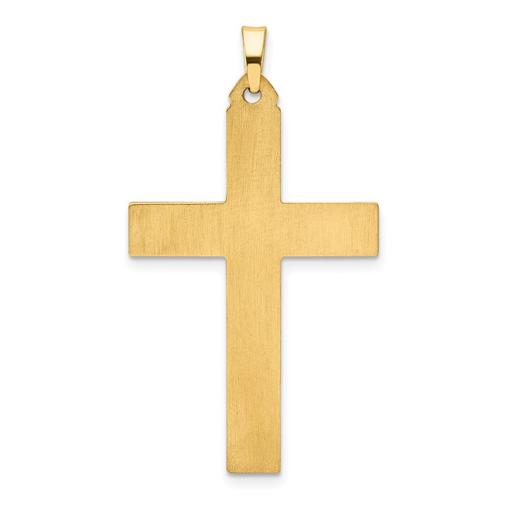 Charlie & Co Jewelry | 14k Brushed And Polished Latin Cross Pendant - Model XR1434