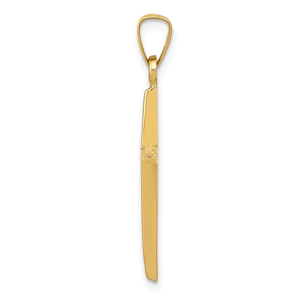 Charlie & Co Jewelry | 14k Polished Latin Cross Pendant - Model XR1484