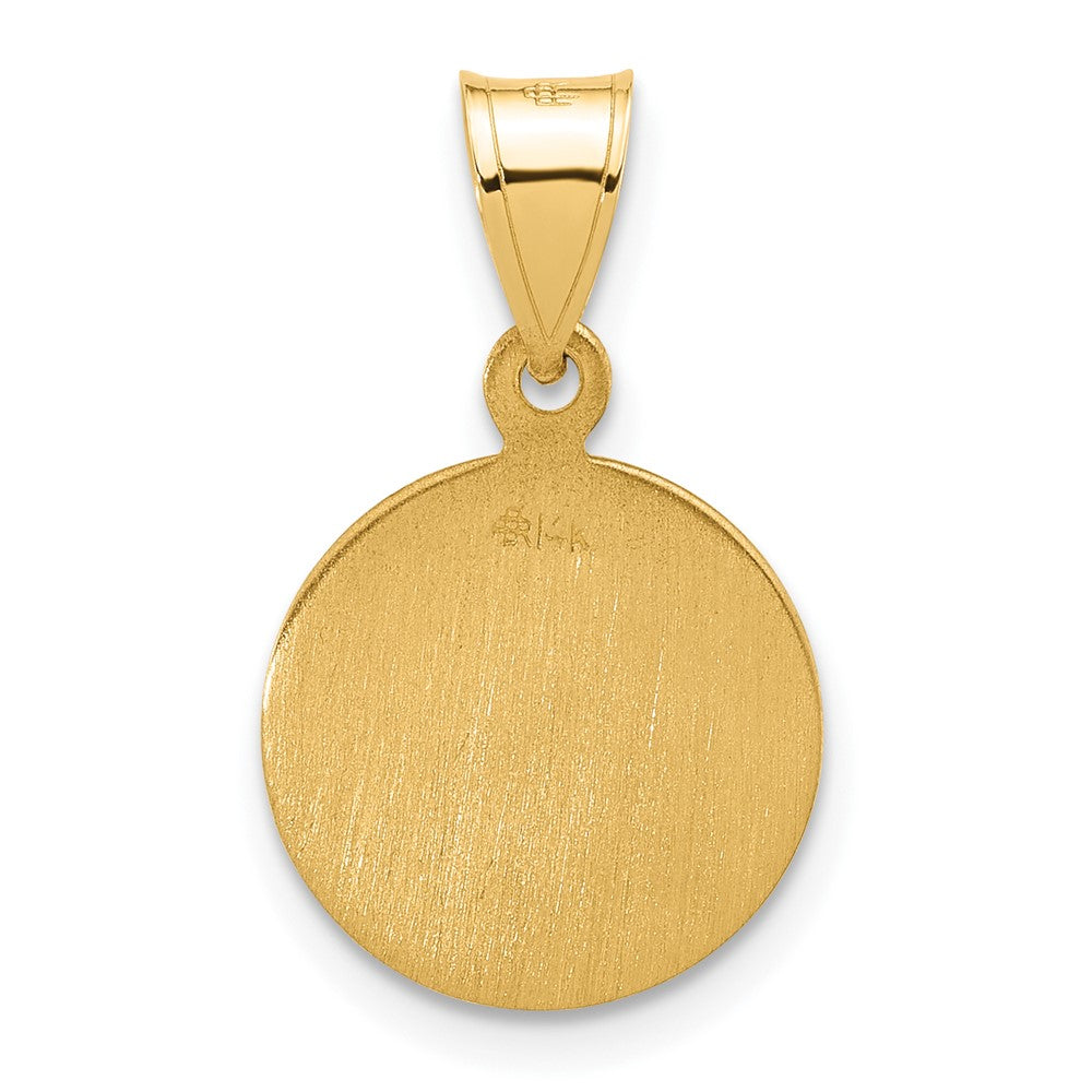 14K Gold St. Anthony Medal Pendant - Charlie & Co. Jewelry