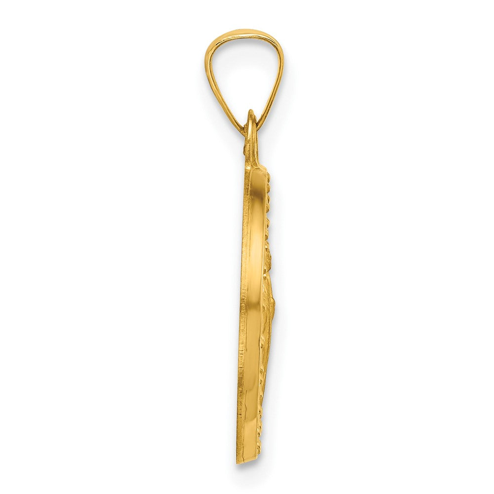 Charlie & Co Jewelry | 14k Hollow St. Jude Thaddeus Medal - Model XR2146