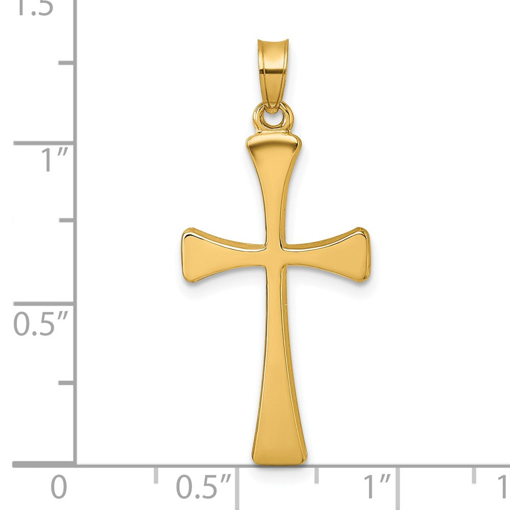 Charlie & Co Jewelry | 14k Polished Religious Cross Pendant - Model XR2170