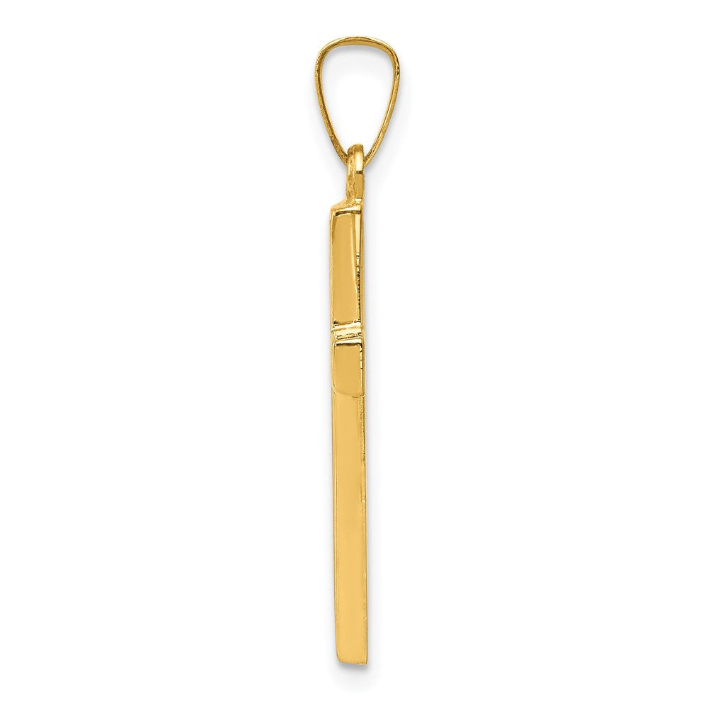 Charlie & Co Jewelry | 14k Hollow Cross Pendant - Model XR238