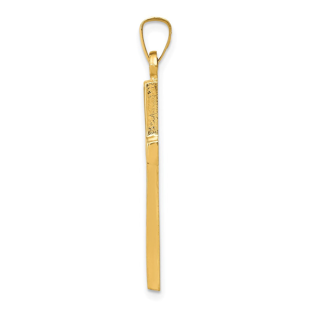 Charlie & Co Jewelry | 14k Hollow Cross Pendant - Model XR239