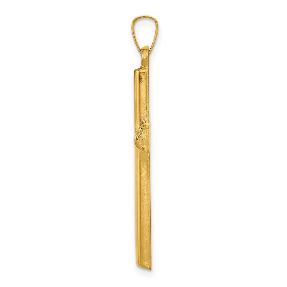 Charlie & Co Jewelry | 14k Hollow Cross Pendant - Model XR248
