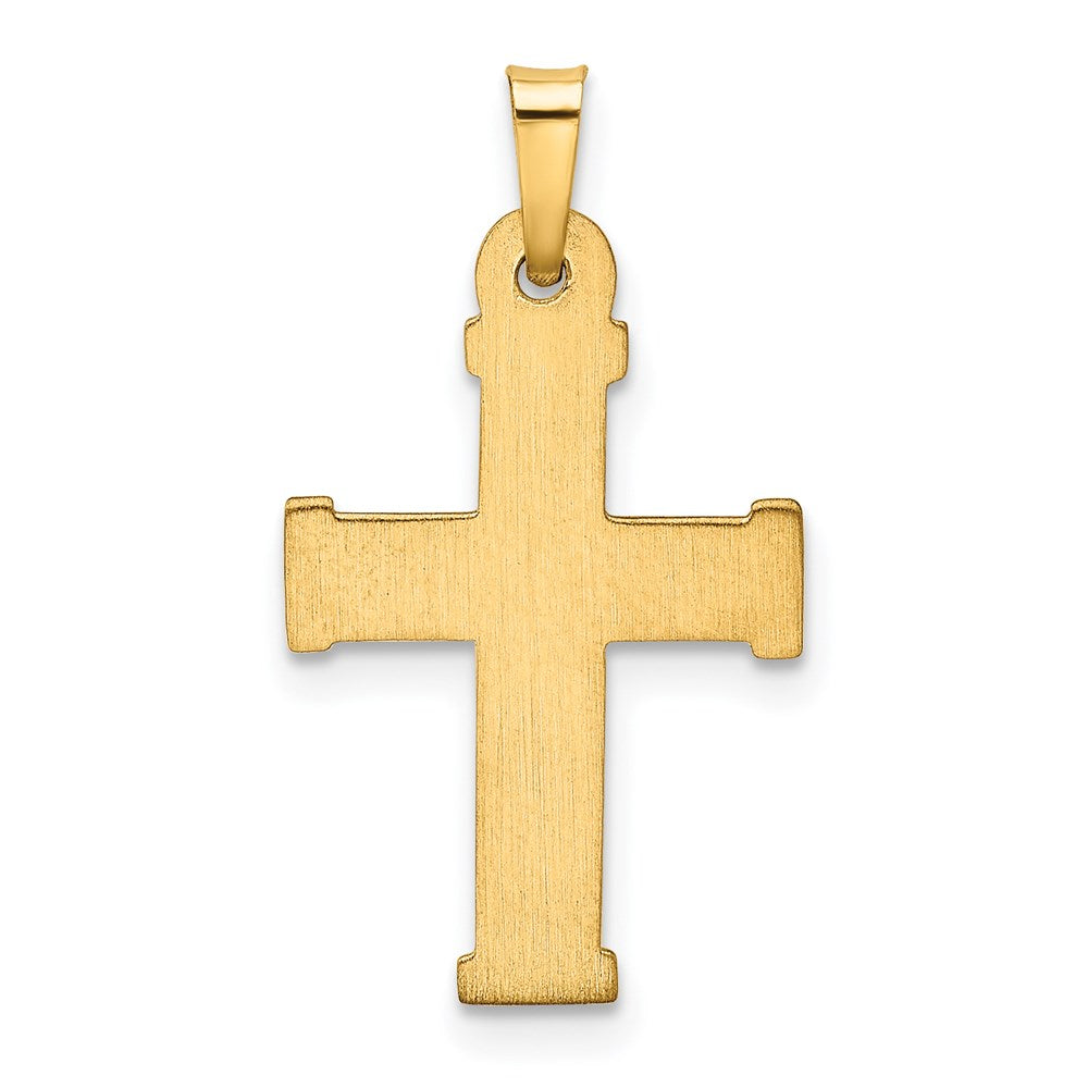 Charlie & Co Jewelry | 14k Hollow Latin Cross Pendant - Model XR276