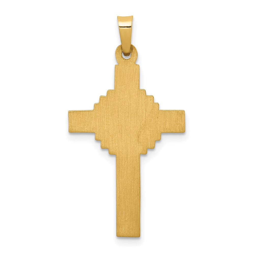 Charlie & Co Jewelry | 14k Inri Hollow Crucifix Pendant - Model XR287