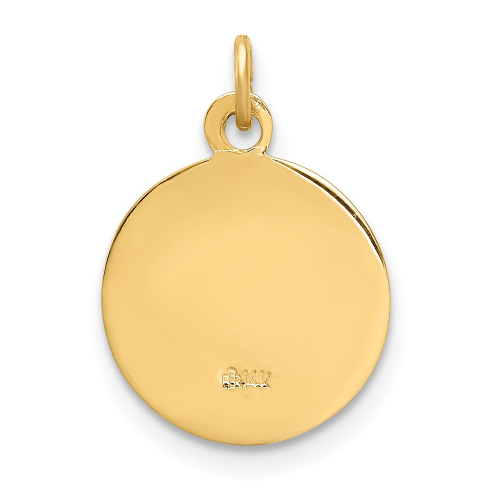 Charlie & Co Jewelry | 14k Holy Spirit Medal Charm - Model XR374