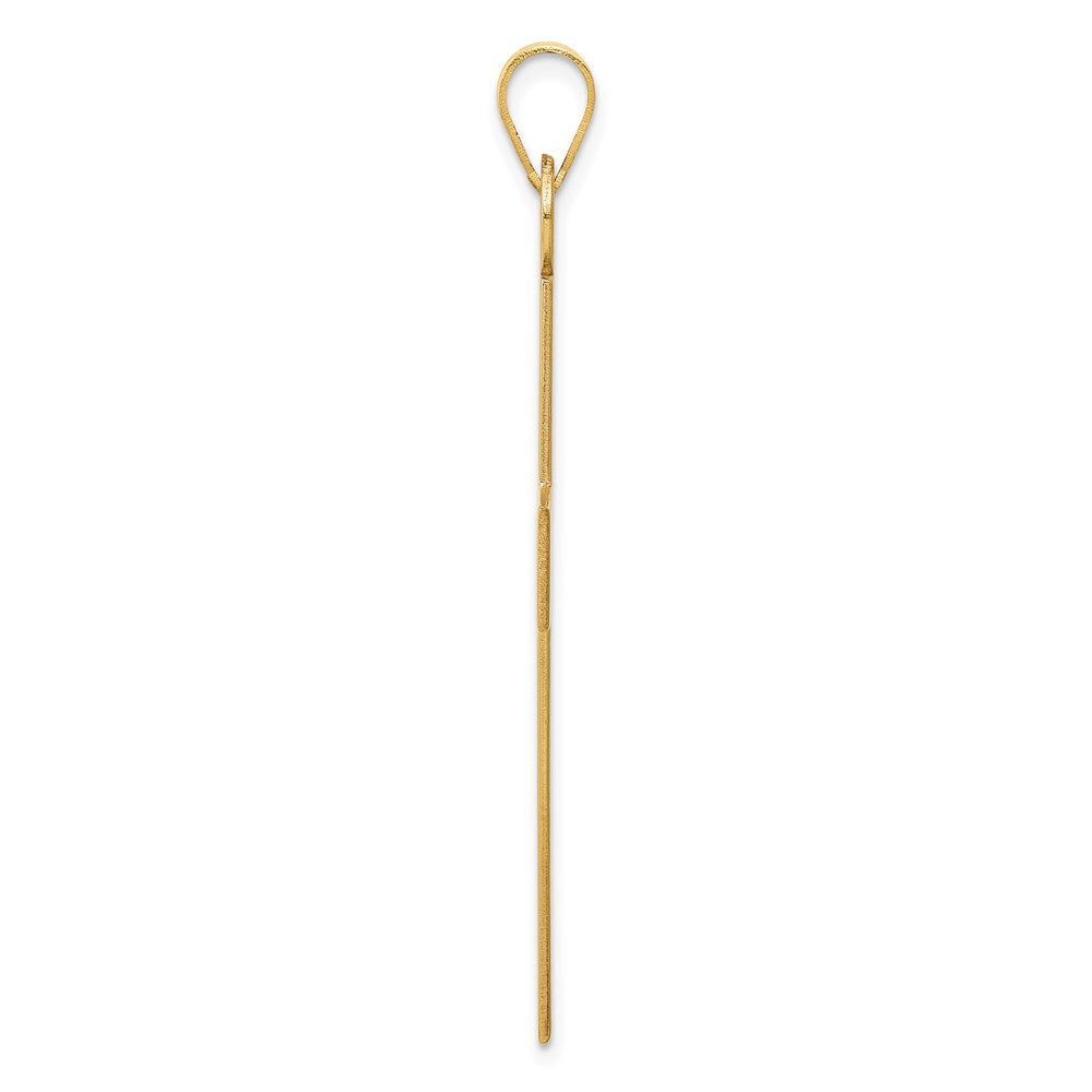 Charlie & Co Jewelry | 14k Polished Cross Charm - Model XR530