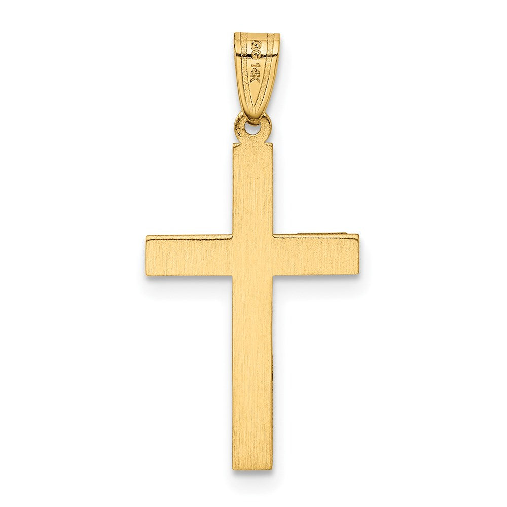 Charlie & Co Jewelry | 14k Polished Cross Charm - Model XR530