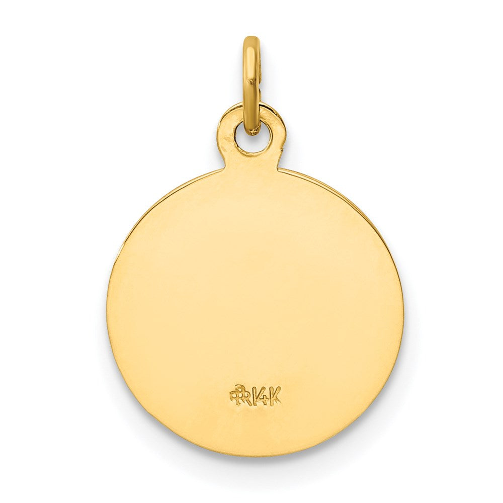Charlie & Co Jewelry | 14k Caridad Del Cobre Medal Charm - Model XR663