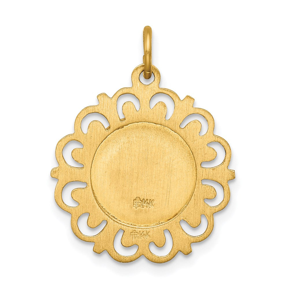 Charlie & Co Jewelry | 14k Our Lady Of Fatima Medal Pendant - Model XR667