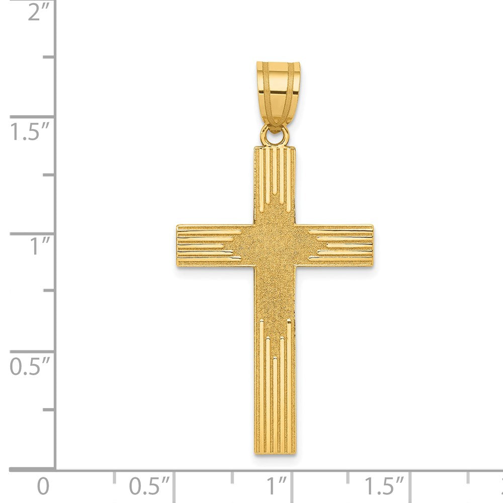 Charlie & Co Jewelry | 14k Laser Designed Cross - Model XR943
