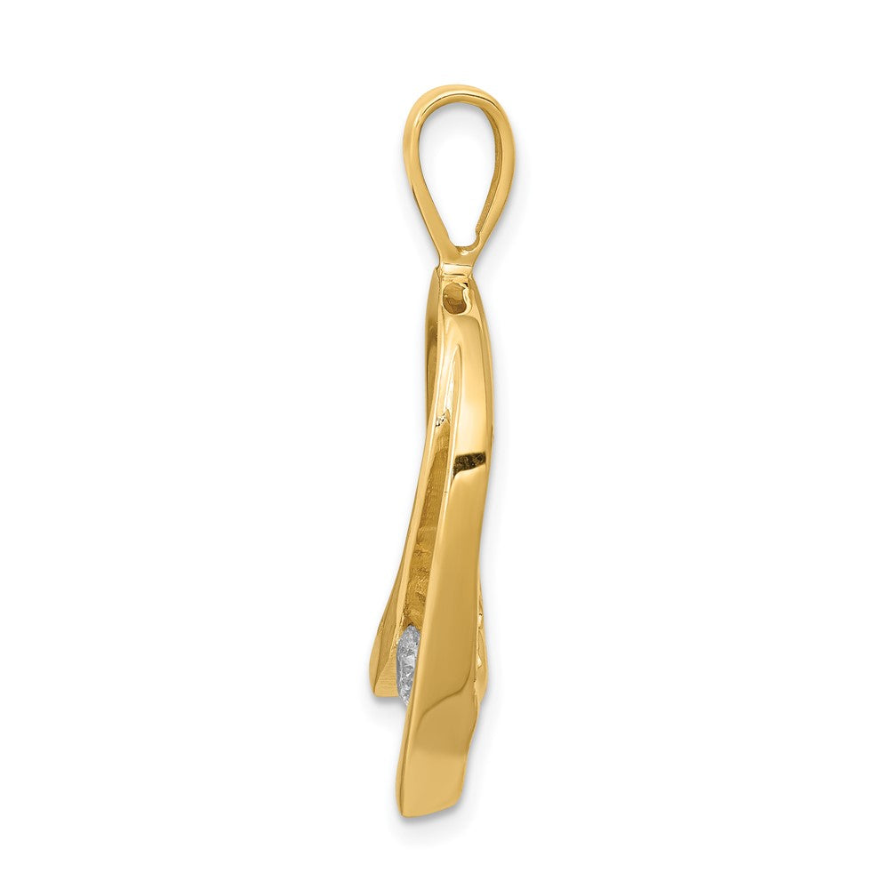 Charlie & Co Jewelry | 14k Holds 1-4mm Stone, Vs Diamond Slide - Model XS257VS