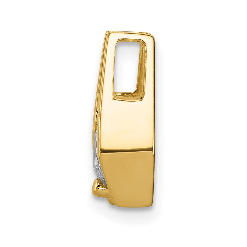 Charlie & Co Jewelry | 14k 5.25mm Vs Diamond Slide - Model XS659VS