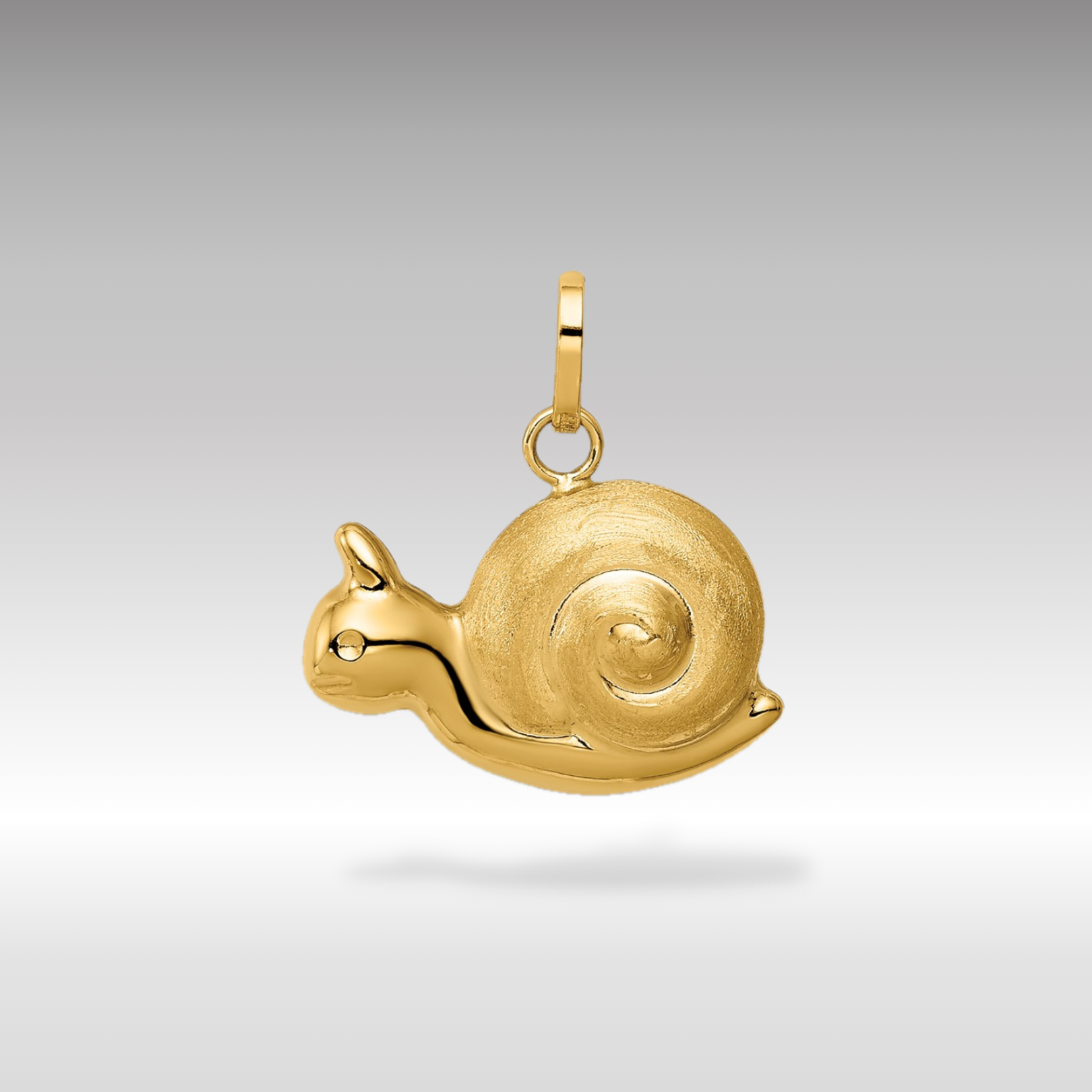 Online Solid 9ct Gold Sea Snail Charm Pendant