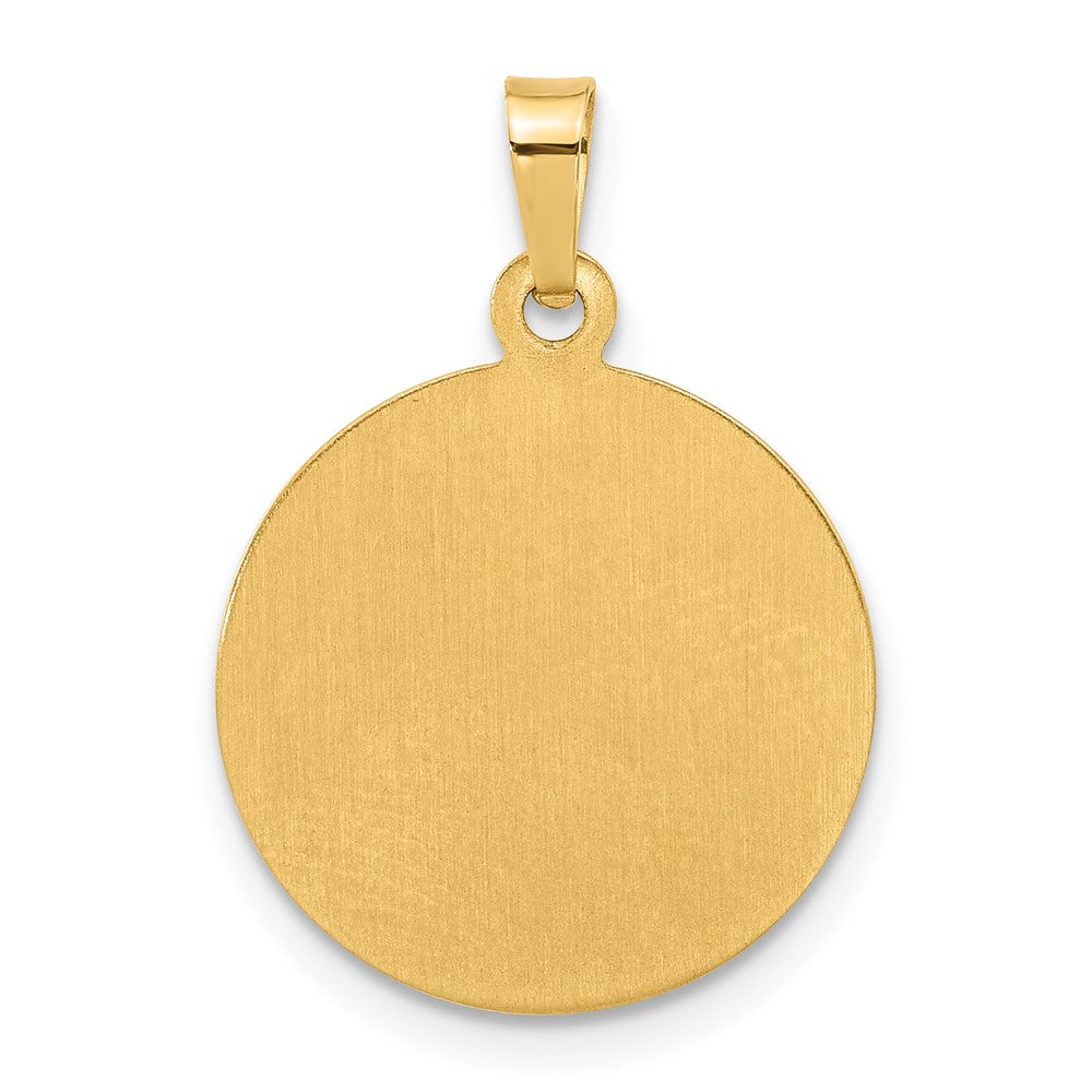 Gold Hollow Buddha Medal Pendant Model-YC1575 - Charlie & Co. Jewelry