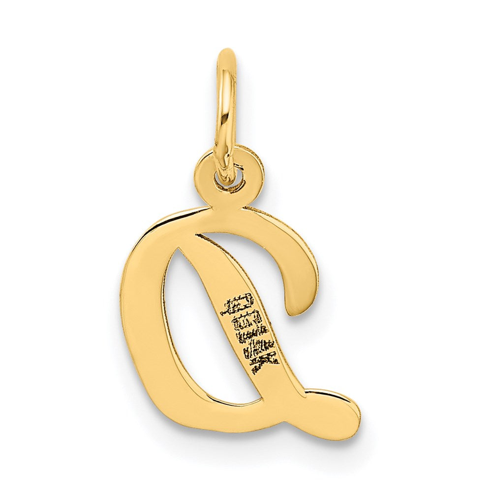Charlie & Co Jewelry | 14k Small Script Letter D Initial Charm - Model YC658D