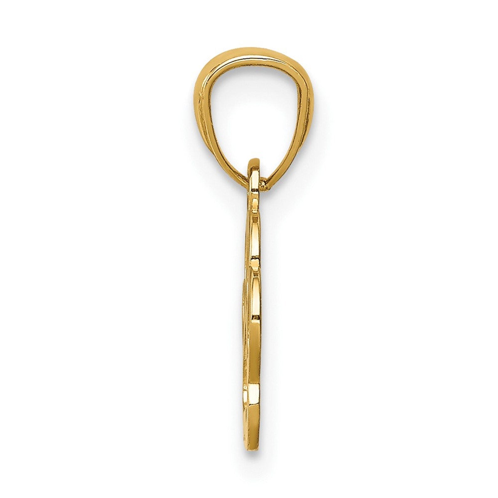 Gold Dog Paw Pendant - Charlie & Co. Jewelry