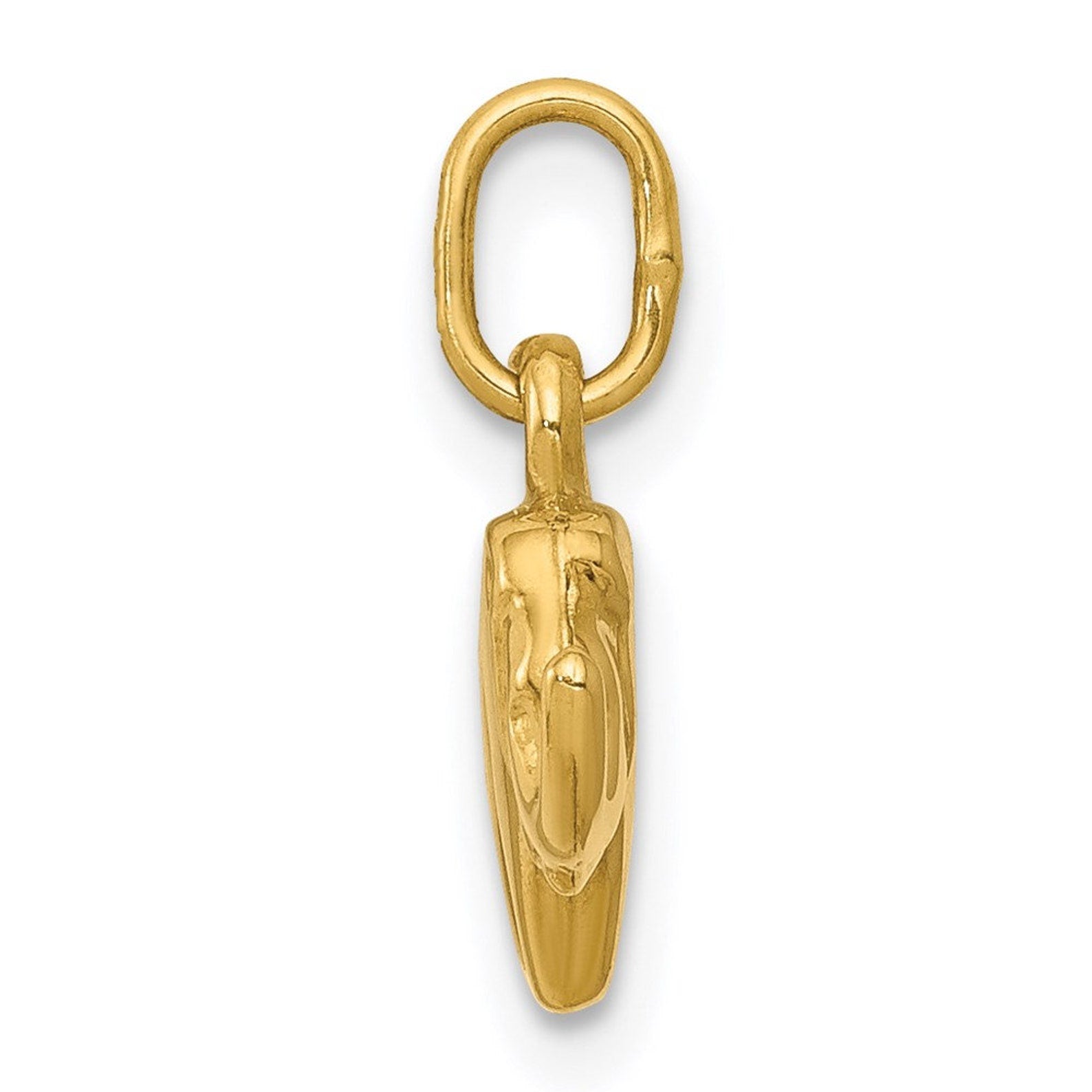 Gold Elephant Pendant - Charlie & Co. Jewelry