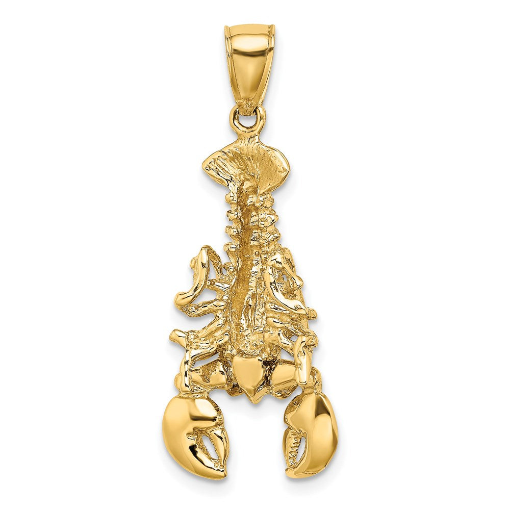 14k Moveable Lobster Charm - Model K7872