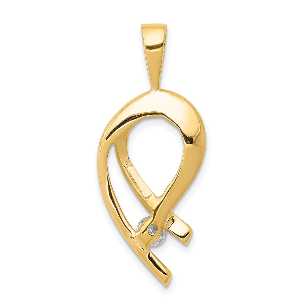 14k Holds 1-4mm Stone, Aa Diamond Slide - Model XS257AA - Charlie & Co. Jewelry