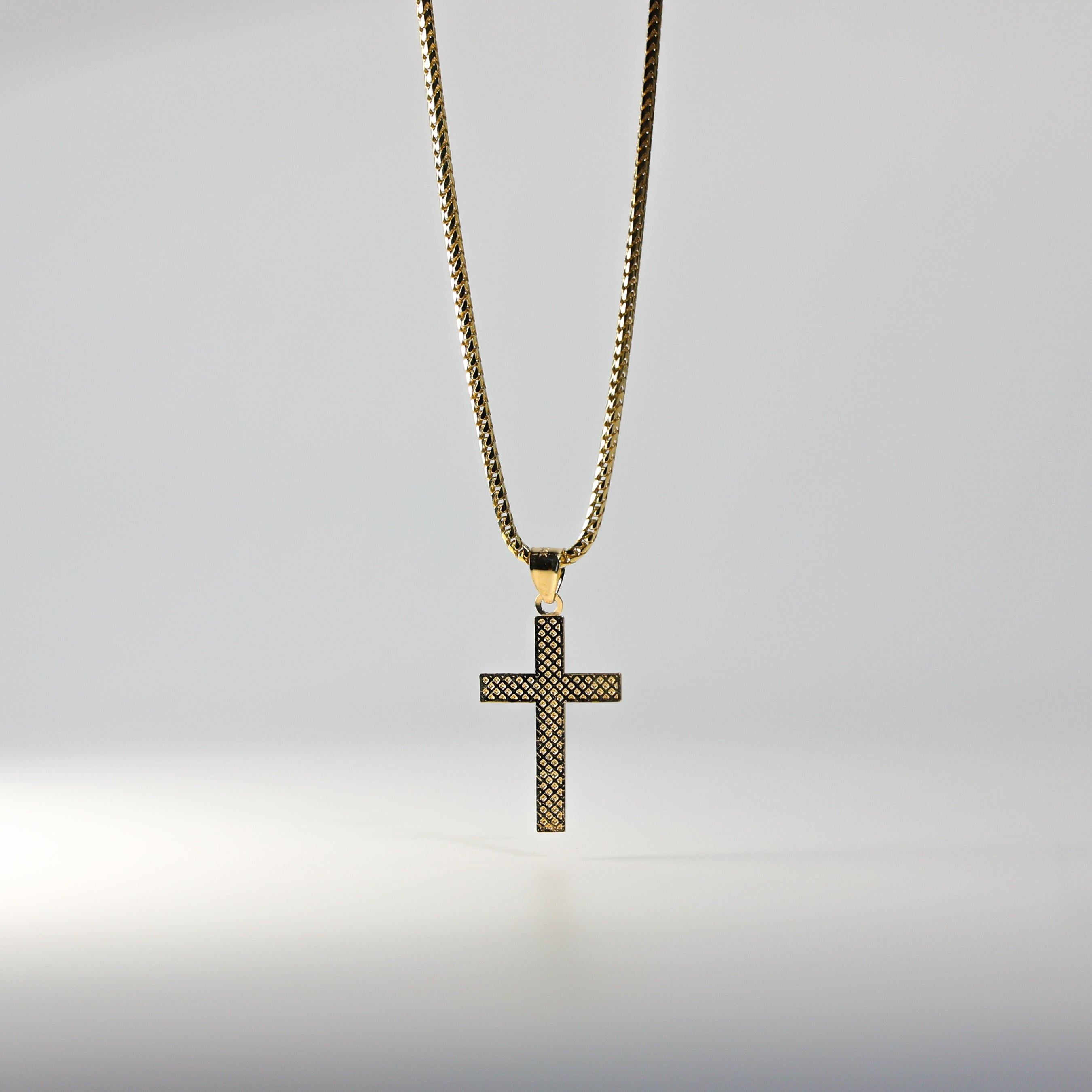 Gold Cross Within A Cross Pendant Model-129 - Charlie & Co. Jewelry