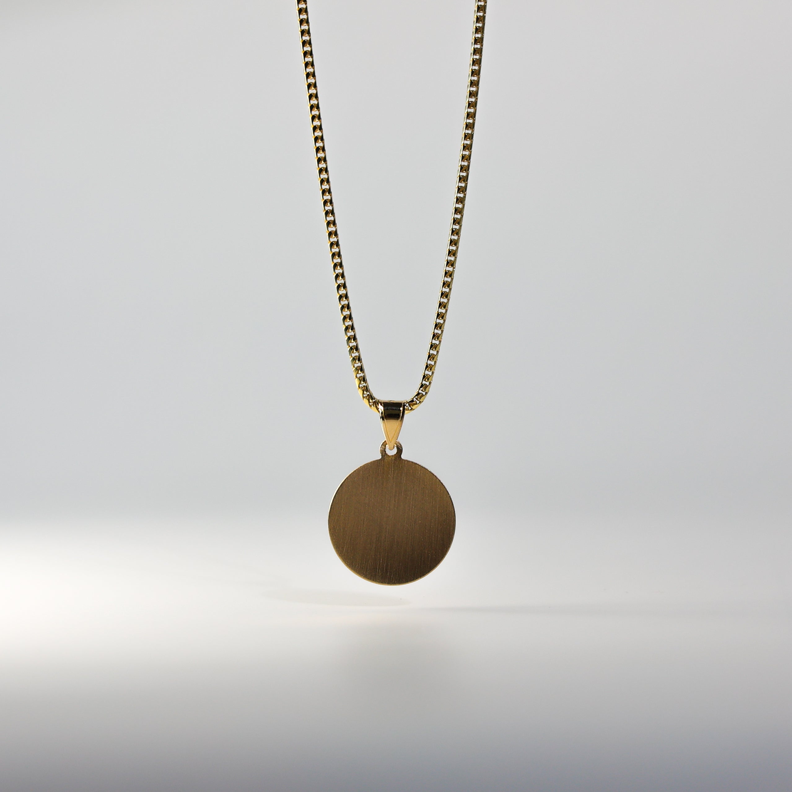 Gold Confirmation Medal Pendant Model-1249 - Charlie & Co. Jewelry