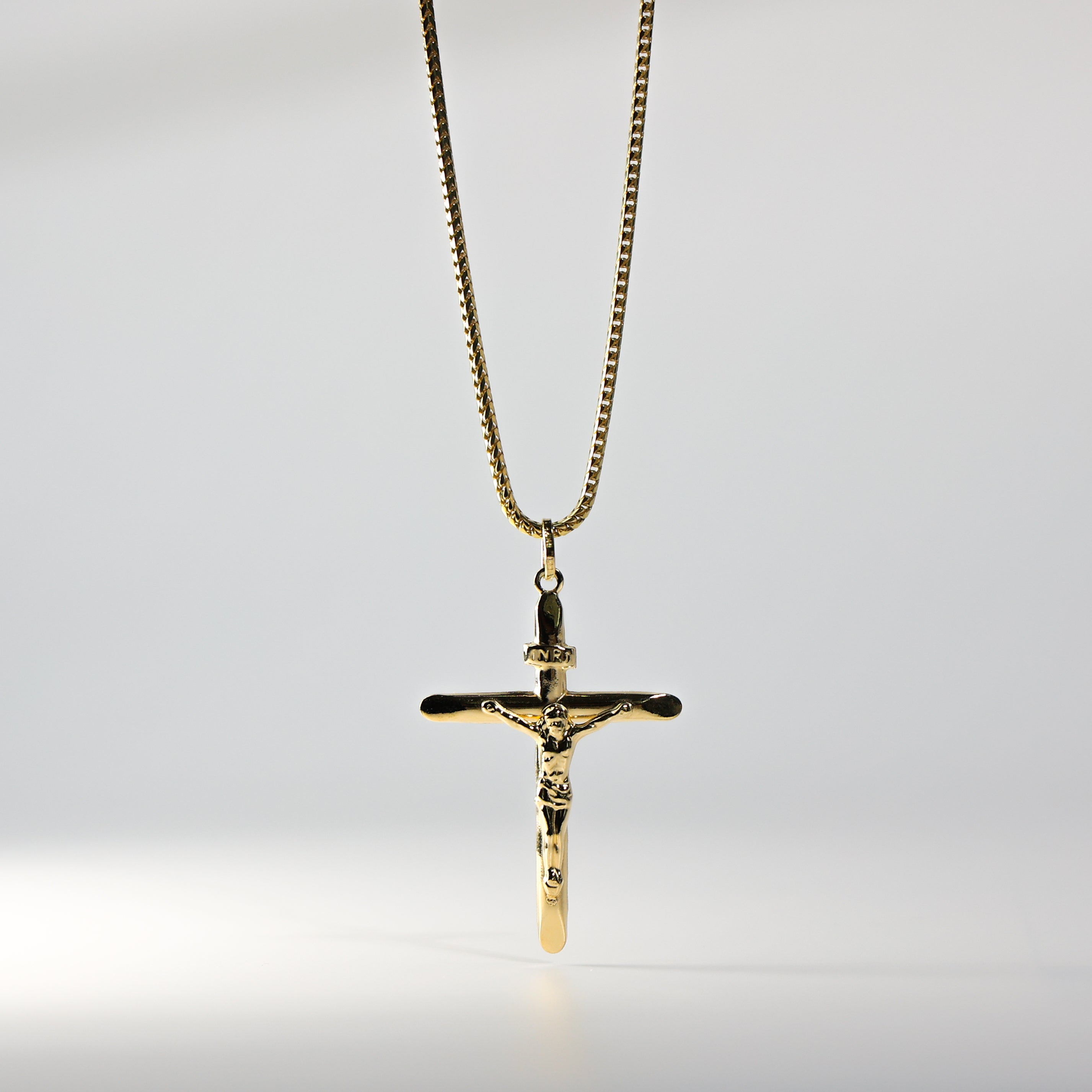 Gold Classic Beautiful Cross Pendant Model-0854 - Charlie & Co. Jewelry