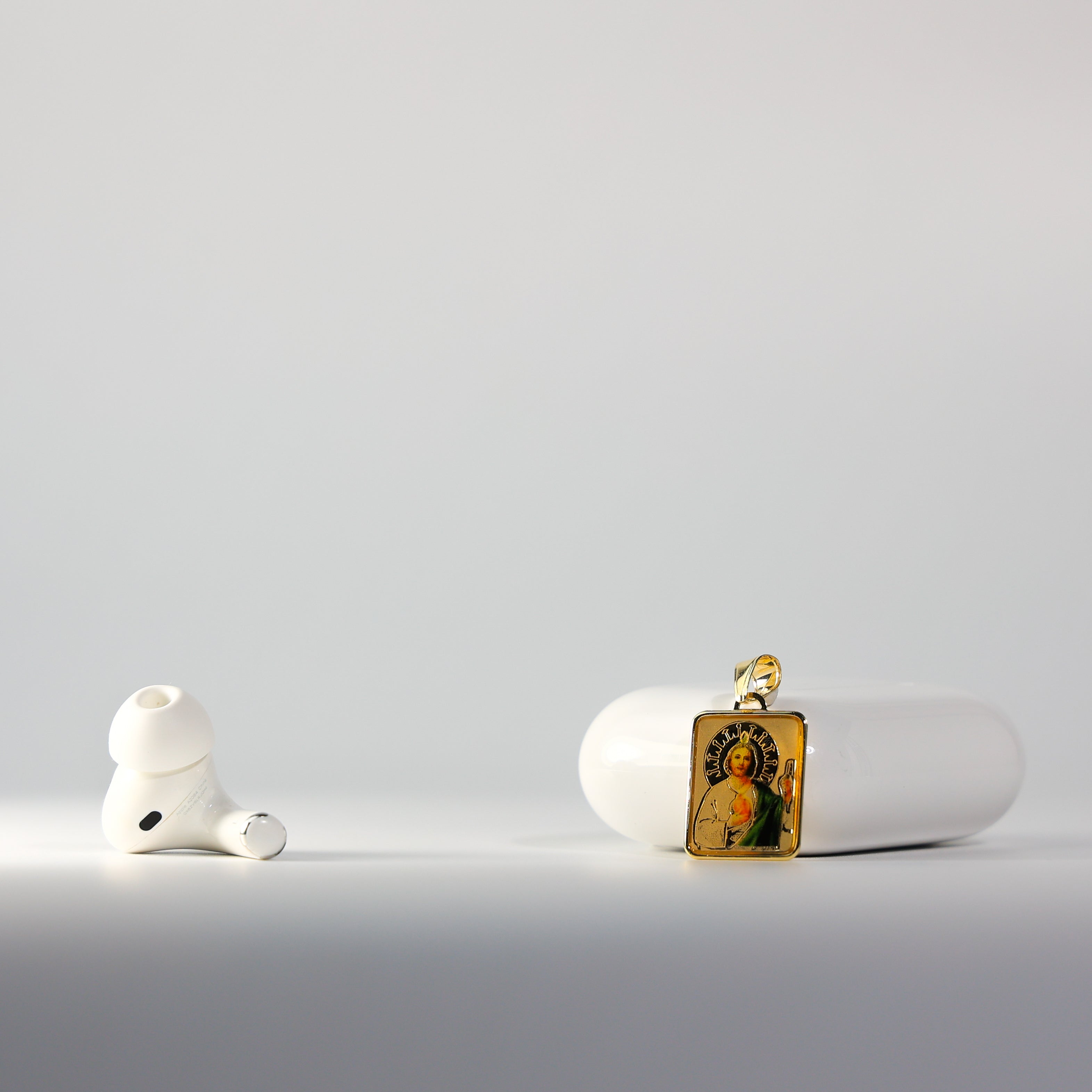 Gold St. Jude Pendant Model-0167 - Charlie & Co. Jewelry