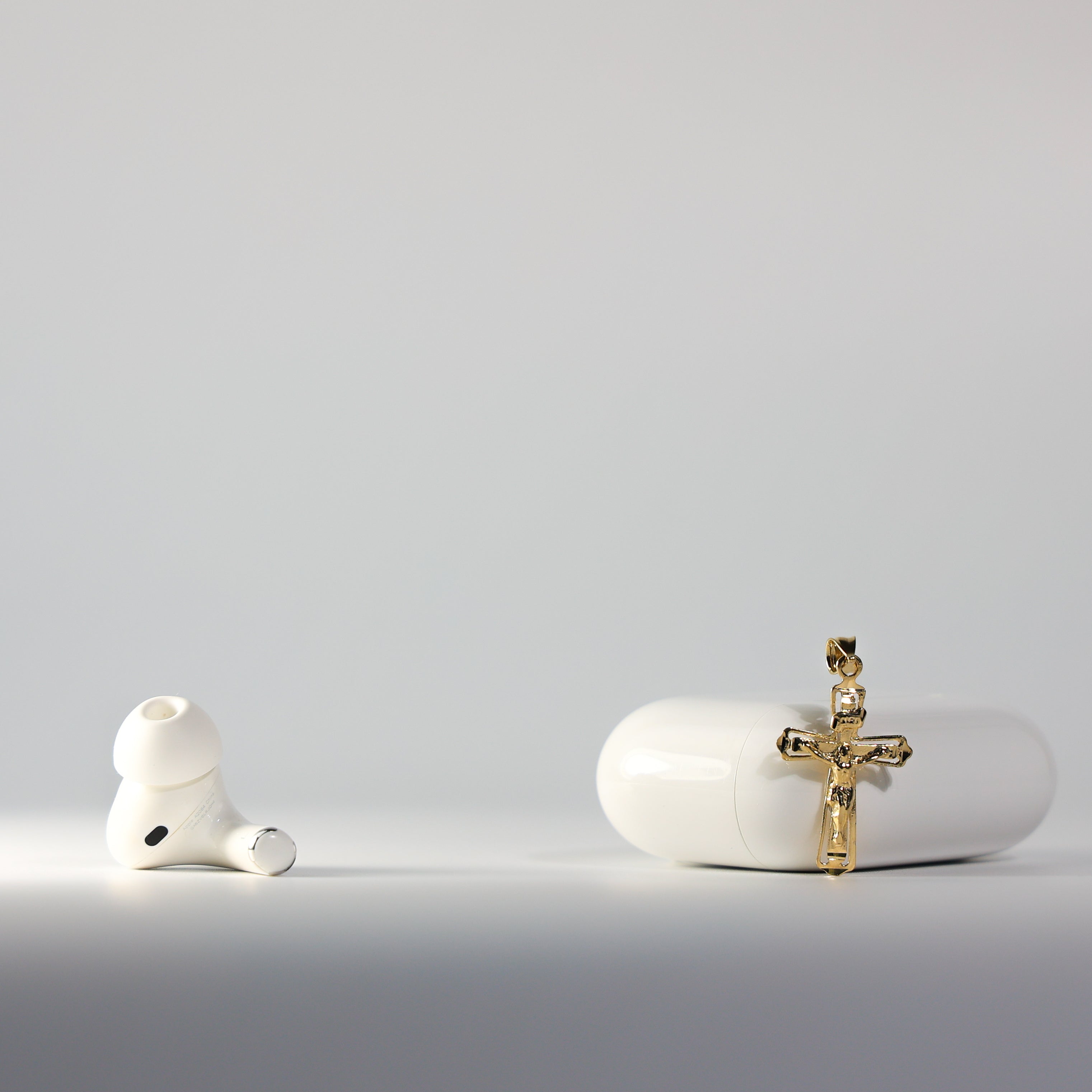 Gold Crucifix Cross Religious Pendant - Charlie & Co. Jewelry