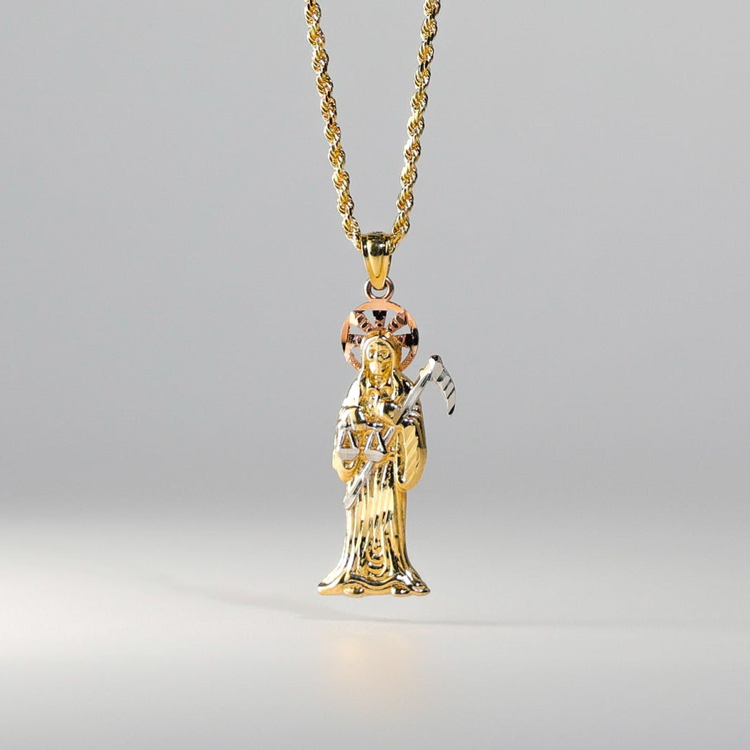 Gold Devil Religious Pendant Model-97 - Charlie & Co. Jewelry