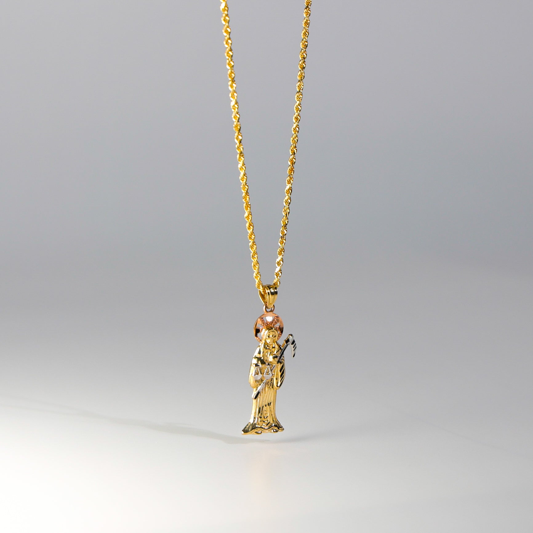 Gold Devil Religious Pendant Model-97 - Charlie & Co. Jewelry