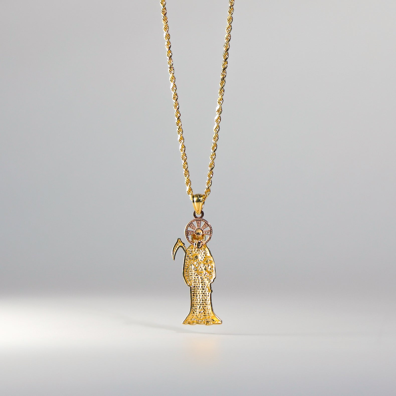 Gold Devil Religious Pendant Model-97 - Charlie & Co. Jewelry