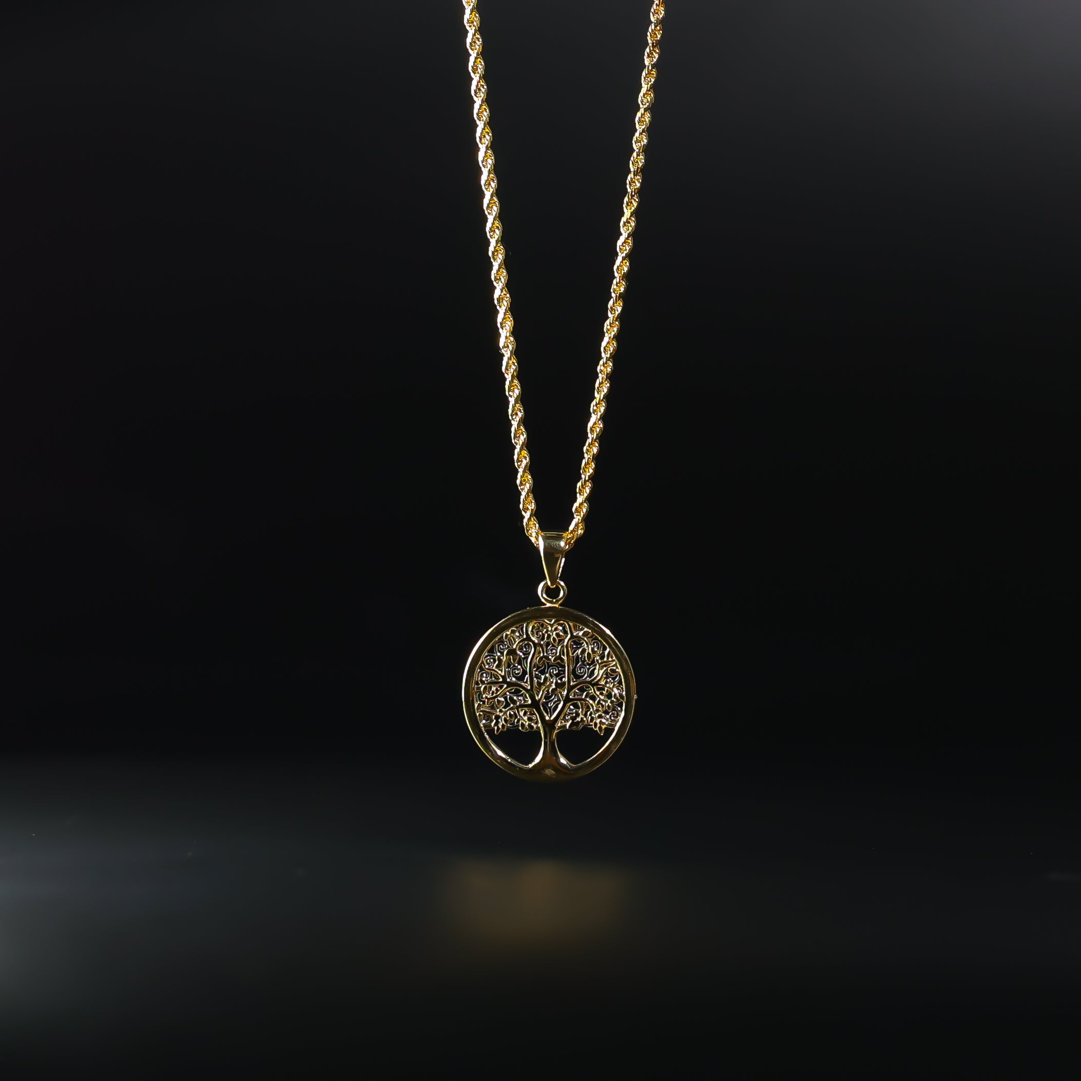Gold Tree of Life Pendant Model-2387 - Charlie & Co. Jewelry