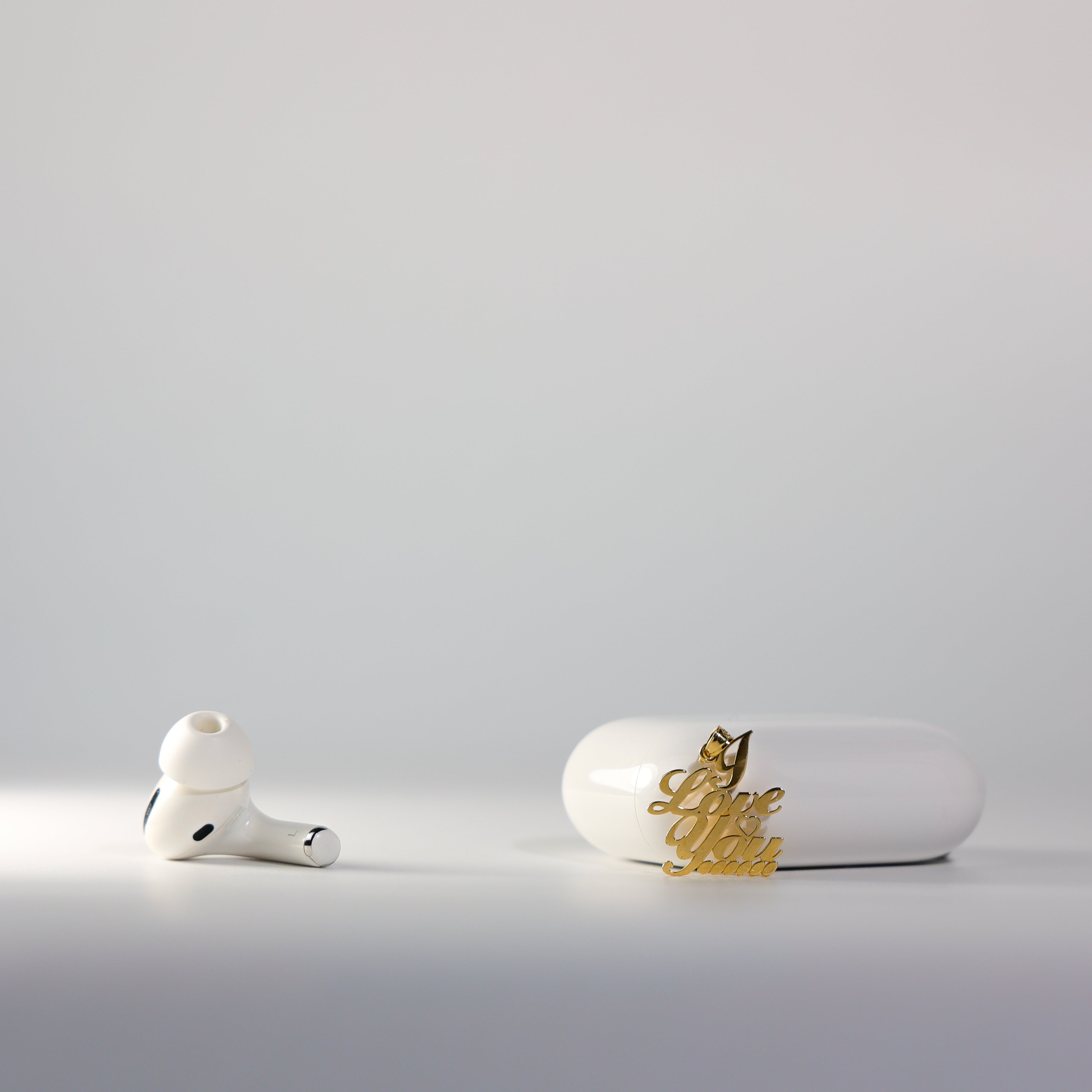 14K Gold I Love You Heart Pendant - Charlie & Co. Jewelry