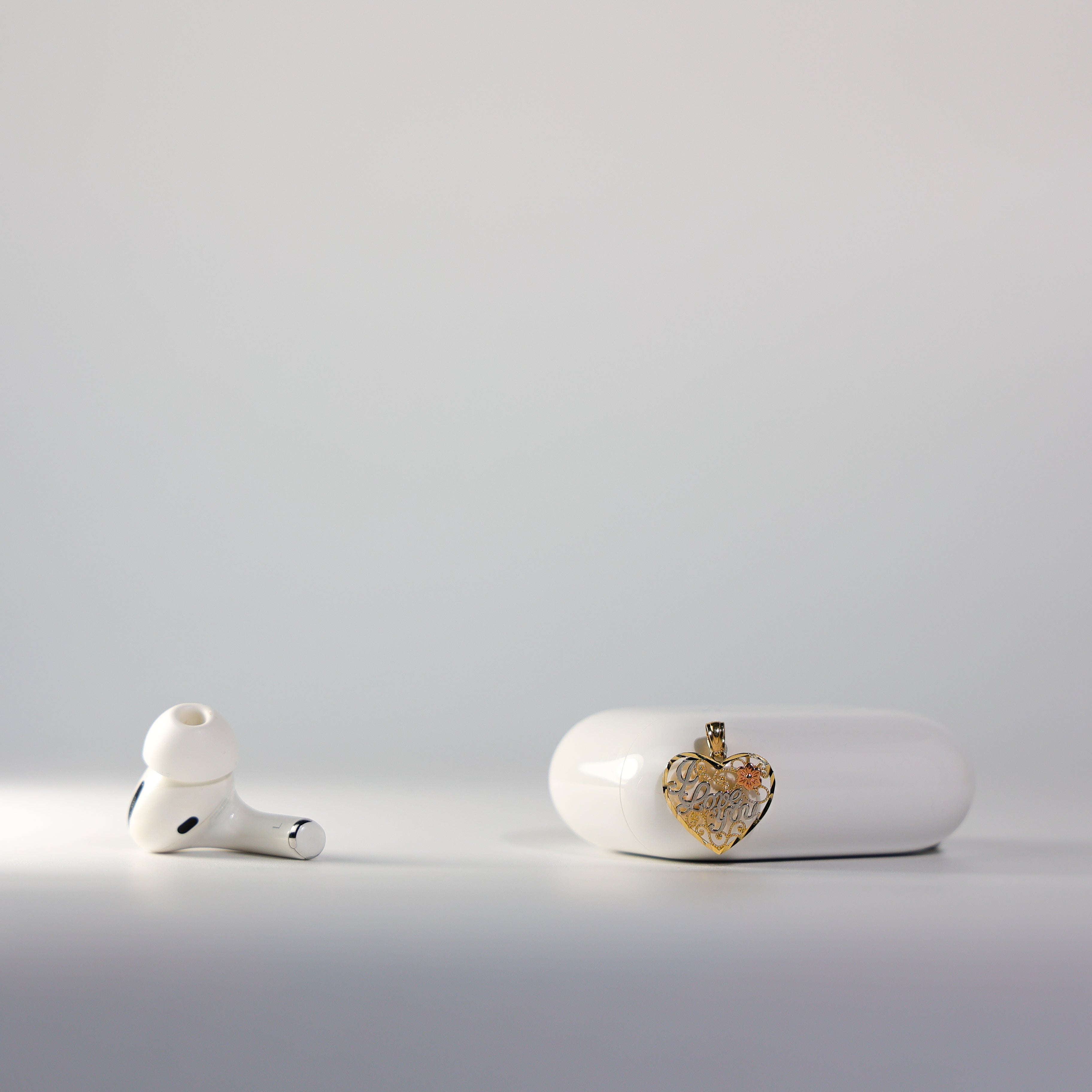 14K Gold I Love You Heart Pendant - Charlie & Co. Jewelry