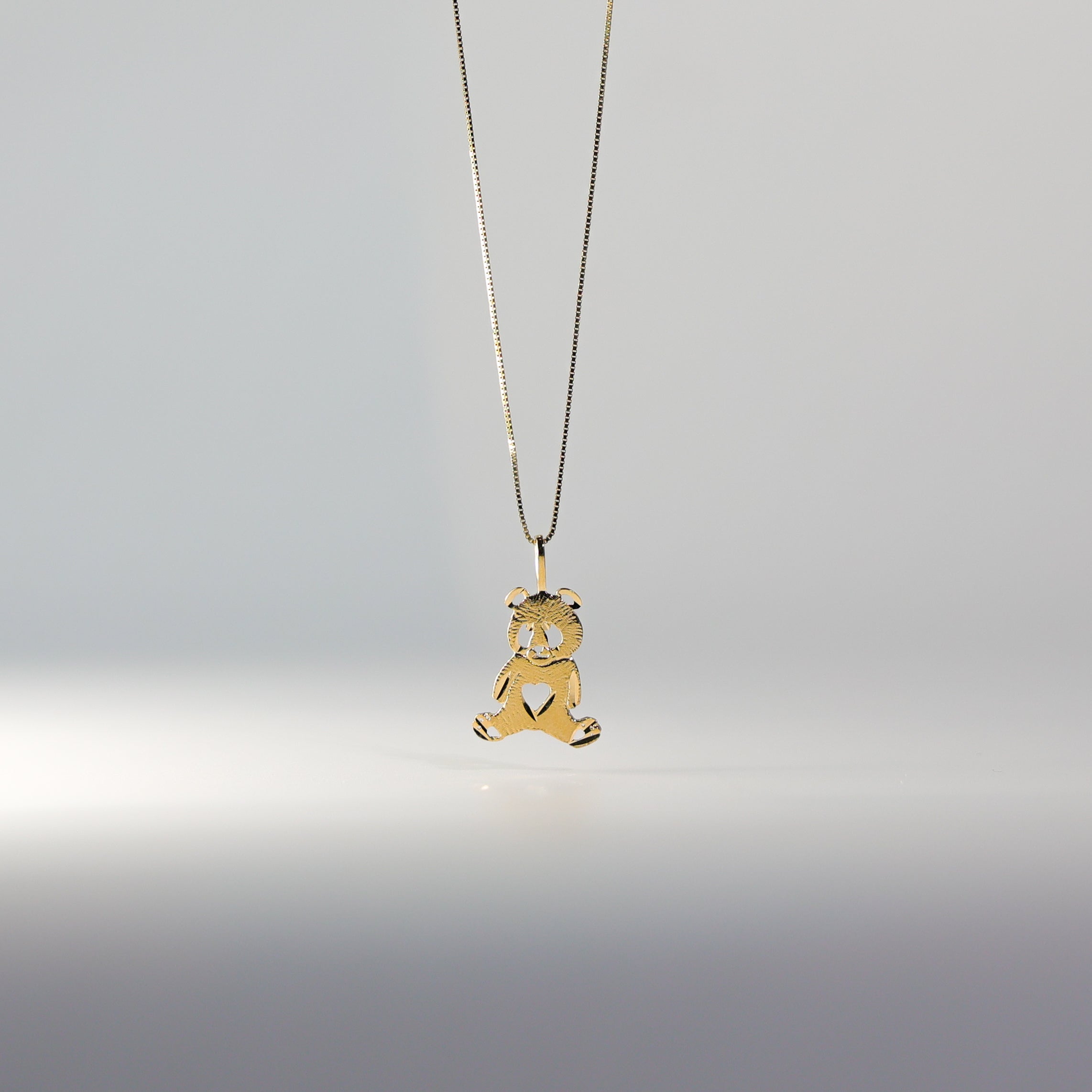 Gold Bear Pendant Model-2341 - Charlie & Co. Jewelry