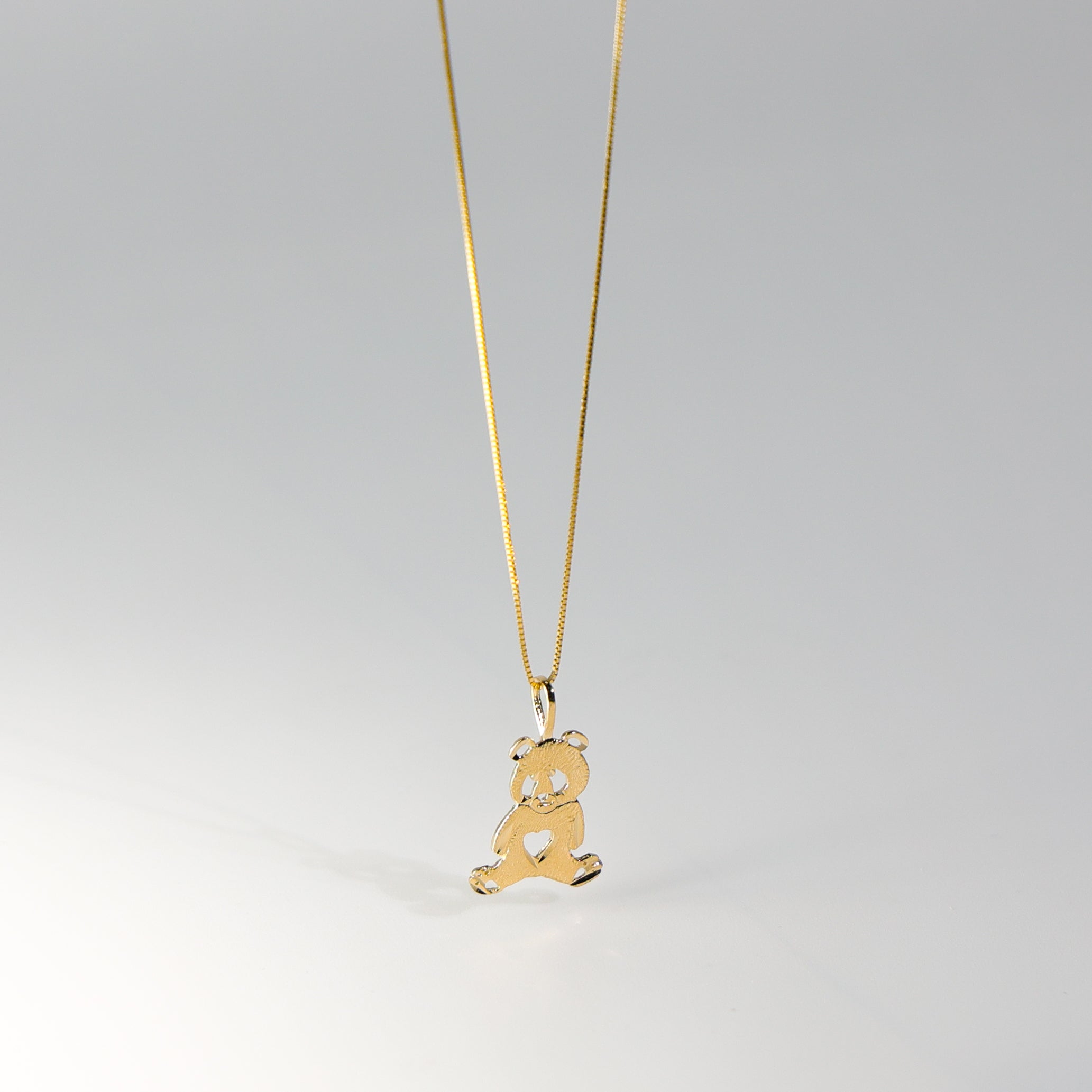 Gold Bear Pendant Model-2341 - Charlie & Co. Jewelry